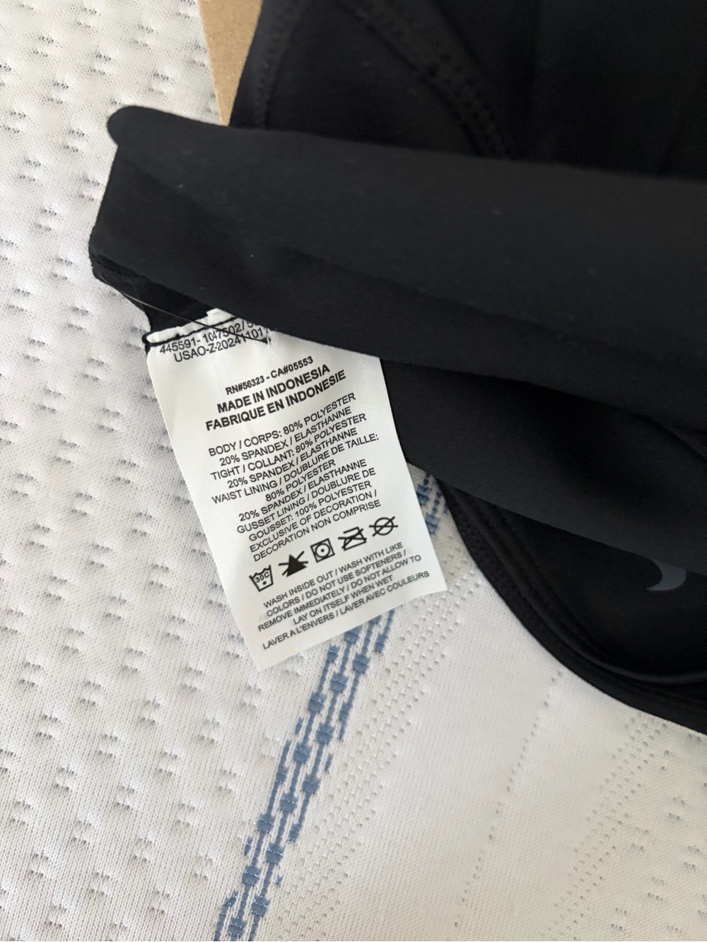 Nike One Dri-Fit Skirt with Built-In Shorts (NWT) Black Small - Picture 9 of 12